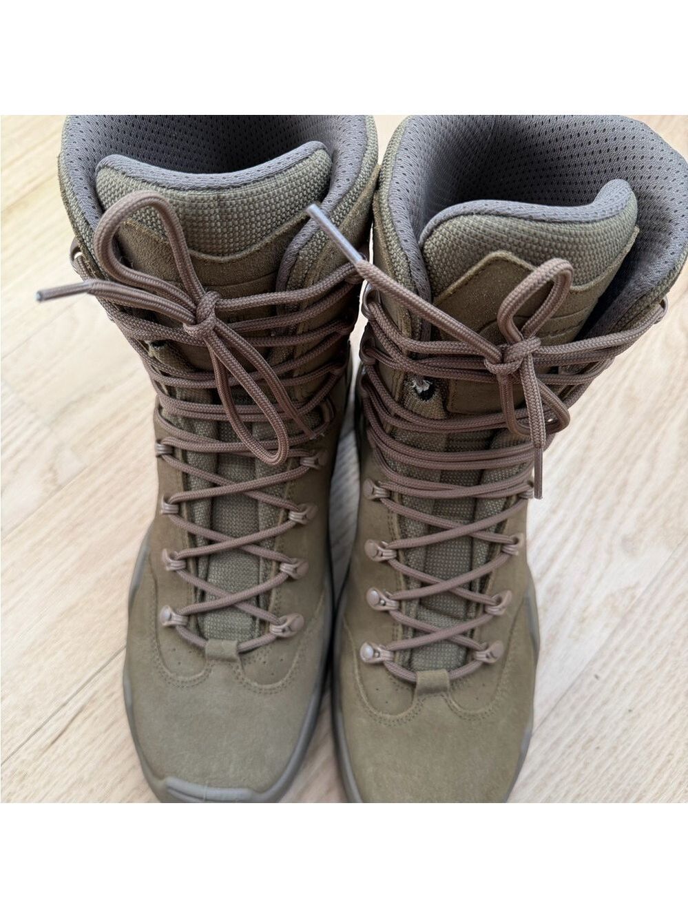 LOWA High-Top Lace-Up Boots